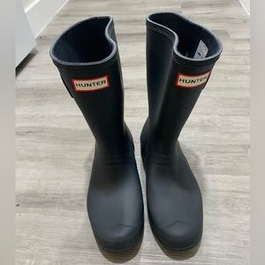 Dark grey ankle boots